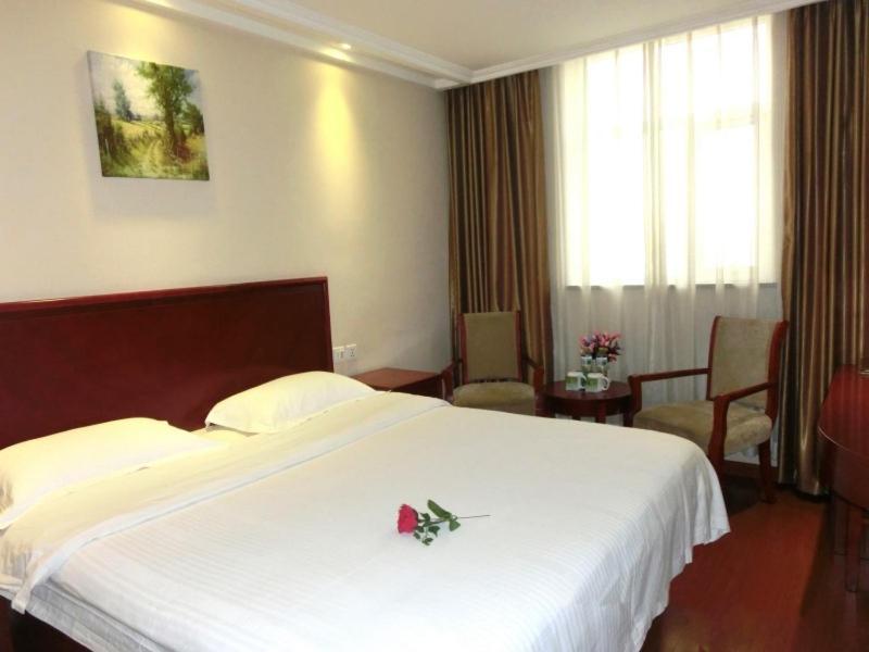 GreenTree Inn Beijing Fangshan Liangxiang Suzhuang Express Hotel Buitenkant foto