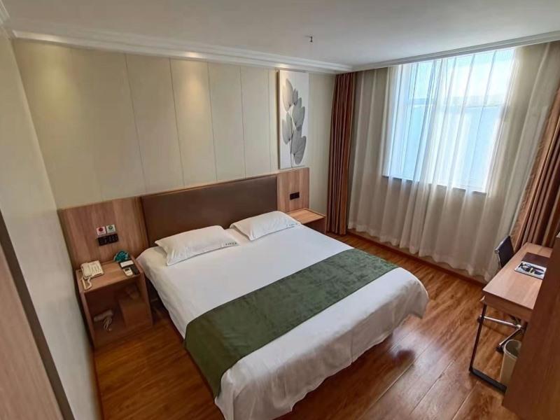 GreenTree Inn Beijing Fangshan Liangxiang Suzhuang Express Hotel Buitenkant foto