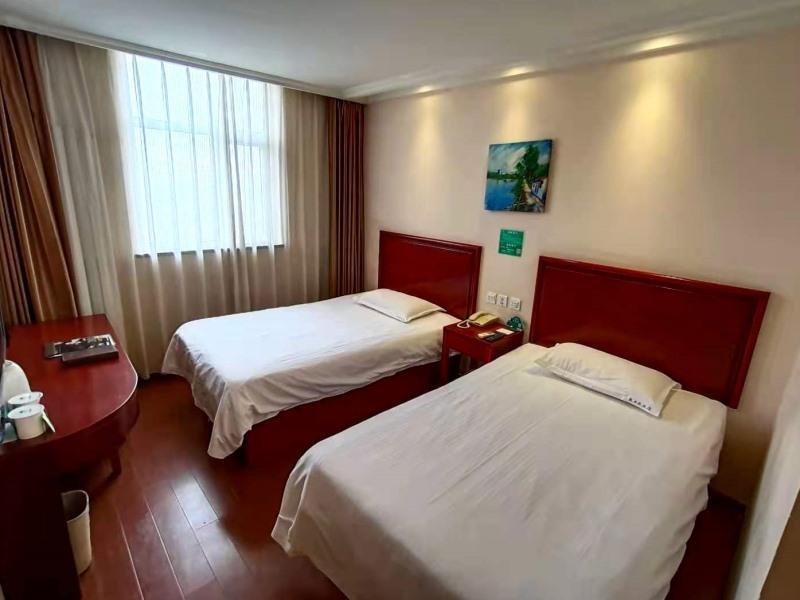 GreenTree Inn Beijing Fangshan Liangxiang Suzhuang Express Hotel Buitenkant foto