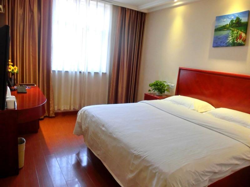 GreenTree Inn Beijing Fangshan Liangxiang Suzhuang Express Hotel Buitenkant foto