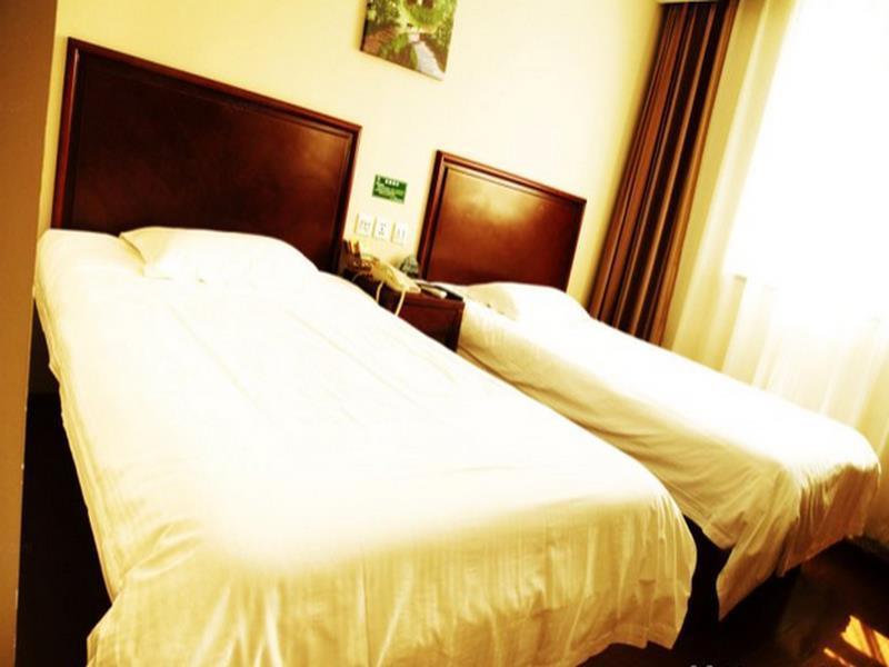 GreenTree Inn Beijing Fangshan Liangxiang Suzhuang Express Hotel Buitenkant foto