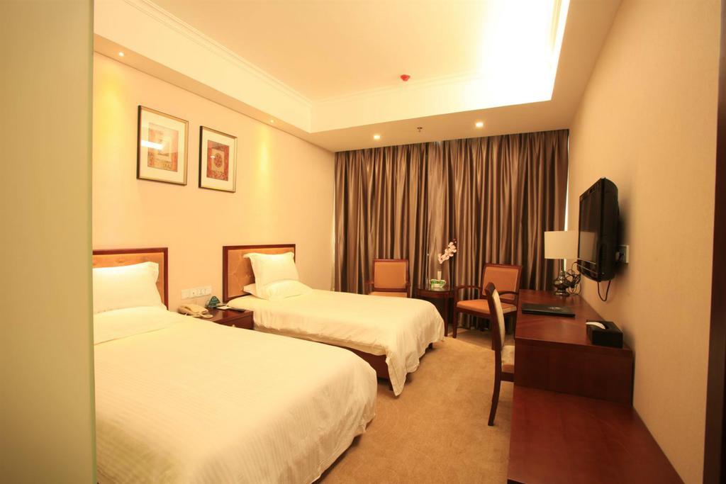 GreenTree Inn Beijing Fangshan Liangxiang Suzhuang Express Hotel Buitenkant foto